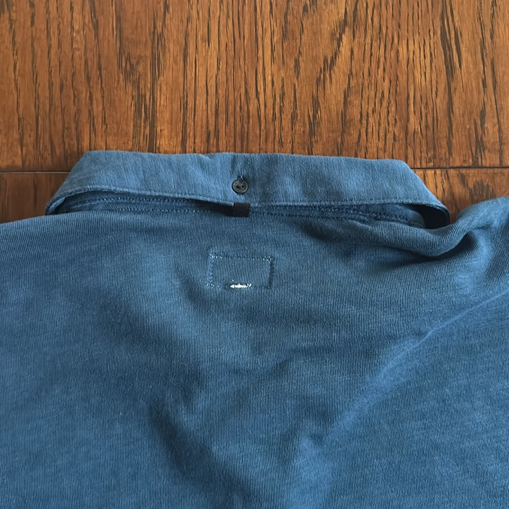 Rag and Bone Mens Blue Polo Shirt Size XXl - Picture 6 of 7